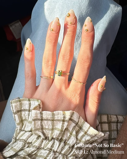 "not so basic" custom set