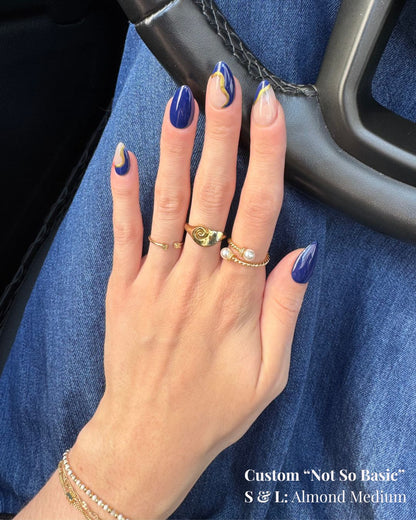 "not so basic" custom set