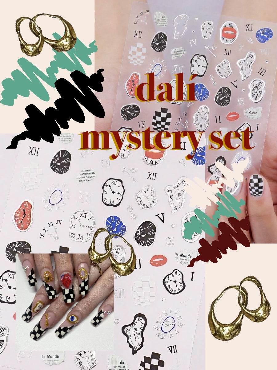 dali sticker mystery mani