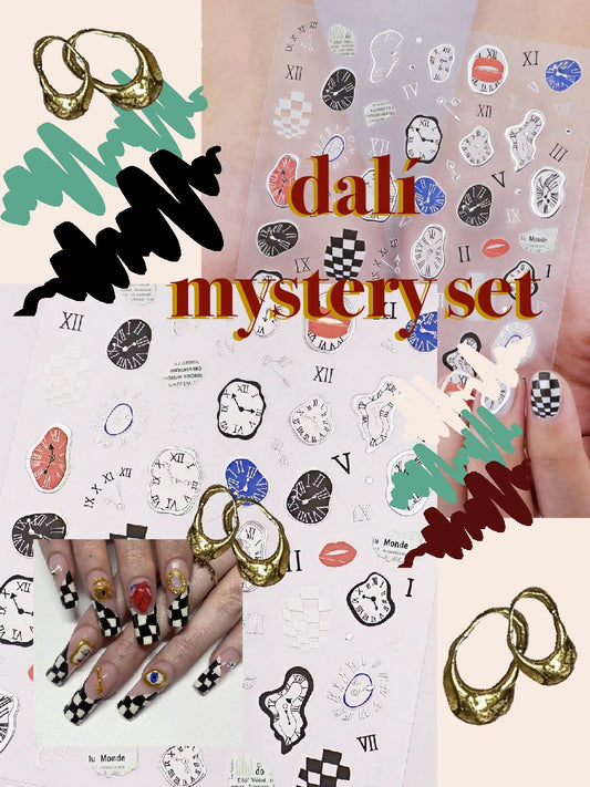 dali sticker mystery mani